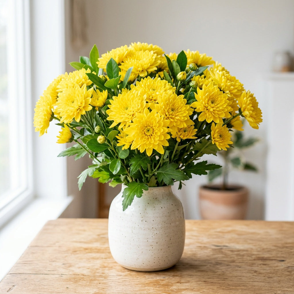 Mums - Yellow
